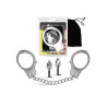 Rude Rider Hand Cuffs with Keys Zinc Alloy (T9047)