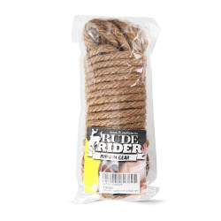 Rude Rider Hemp Rope/Hanfseil 10m (T9059)