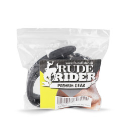 Rude Rider Breathable Ball Gag with Belt Black (T9068)