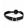 Rude Rider Breathable Ball Gag with Belt Black (T9068)