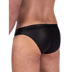 Manstore Zipped Brief M2326 Underwear Black (T9379)