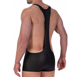 Manstore Wrestler Body M2326 Underwear Black (T9381)