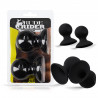 Rude Rider Nipple-Sucker Medium 2-Set Black (T9192)