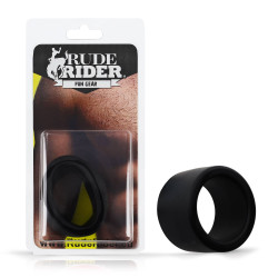 Rude Rider Ball Stretcher Liquid Silicone 40mm Black (T9131)