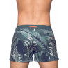 2Eros Print Hawaiian Swimshorts S50 Forest Green (T9418)