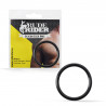 Rude Rider Silicone Cock Ring Thin Black (T9387)