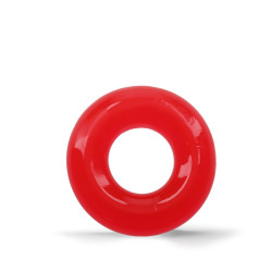 Rude Rider Fat Stretchy Cock Ring Jelly Red (T9209)