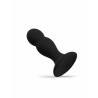 Rude Rider Sparkling Anal Plug Small Black (T9221)