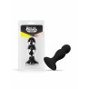 Rude Rider Sparkling Anal Plug Small Black (T9221)