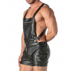 ToF Paris Kinky Cargo Overalls Shorts Black (T9579)