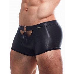 Cut4Men BL4CK Peekaboo Mini Pants Underwear Black (T9585)