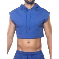 Supawear Cropped Hoodie Blue (T9591)