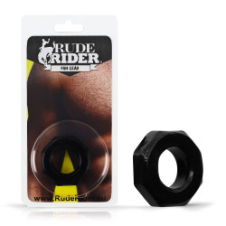 Rude Rider Screw-U Ring Black (T9220)