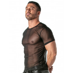 ToF Paris Mesh T-Shirt Black (T9609)