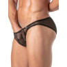 ToF Paris Mesh Mini Brief Underwear Black (T9597)