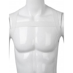 Gayrado Elastic X-Shoulder Back Harness White (T7984)