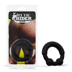 Rude Rider Steel Balls Ring (Liquid Silicone) (T9219) Rude Rider Steel Balls Ring (Liquid Silicone) (T9219)