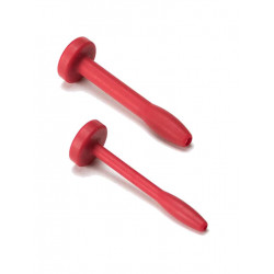 Sport Fucker Cum Plug 2pc Kit Red (T4313)