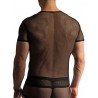 Manstore Casual Tee M2424 T-Shirt Black (T9707)