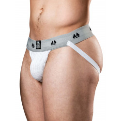 MM The Original Jockstrap Underwear White/Grey 2 inch (T6224)