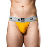 MM The Original Jockstrap Underwear Gold/Grey 2 inch (T6221)