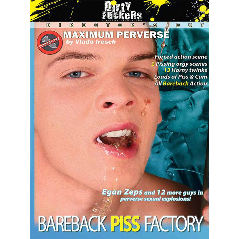 Bareback Piss Factory DVD (Dirty Fuckers) (24141D)