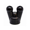 XTRM Double SNFFR Attachment/Cap Black Double-Pack (Small & Large) (T9846)