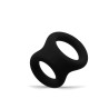 Rude Rider Shaft and Ball Ring Thin Soft Silicone Black (T9211)