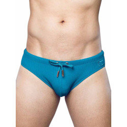 2Eros V10 Swim Brief Swimwear Railroad Teal (T9752)