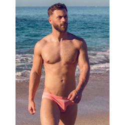 2Eros Swim Brief VB13 BLK Label Coral (T9901)