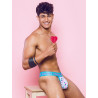 Supawear Sprint Thong Underwear Ditsy Dots Blue (T9310)