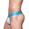 Supawear Sprint Thong Underwear Ditsy Dots Blue (T9310)