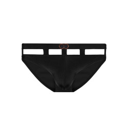 2Eros BLK Label No.7 Swim Brief Black (T9910)