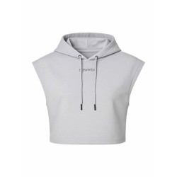 Supawear Cropped Hoodie Grey (T9923)