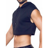 Supawear Cropped Hoodie Black (T9932)