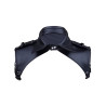 Rude Rider Leatherette Collar Harness Black One Size (T7737)