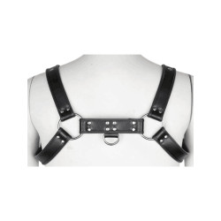 Regular Shoulder Harness Leatherette Black (T7477)