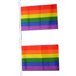 Gay Pride Flag-Chain Rainbow 9 m (T1264)