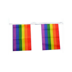 Gay Pride Flag-Chain Rainbow 9 m (T1264)