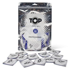 TOP Condoms Extra Wet 50-Condom-Pack (E88410)