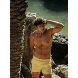 2Eros S70 Byron Print Shorts Swimwear Signature Yellow (T9975)