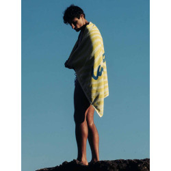 2Eros Beach Towel Dolce Yellow 160x80cm (T9977)