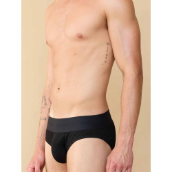 Supawear Ribbed Brief Underwear Black (T11208)