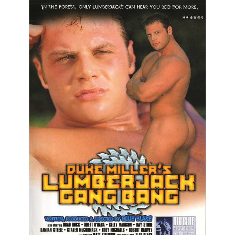 Lumberjack Gang Bang DVD (Big Blue) (02810D)