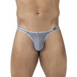 SP4NDEX Breeze Mesh Brazilian Thong Underwear Grey (T11242)