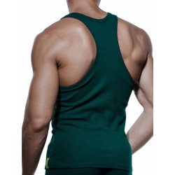 Supawear Ribbed Tank Top Emerald (T14446)