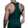 Supawear Ribbed Tank Top Emerald (T14446)