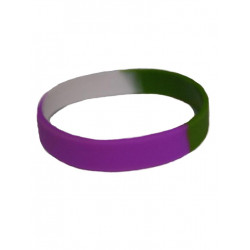 Gender Queer Bracelet Silicone (T4742)