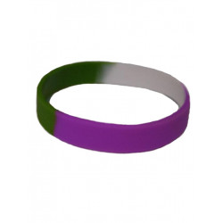 Gender Queer Bracelet Silicone (T4742)