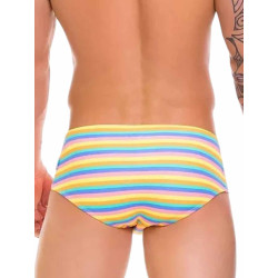 JOR Loveparade Swim Briefs Print (T12349)